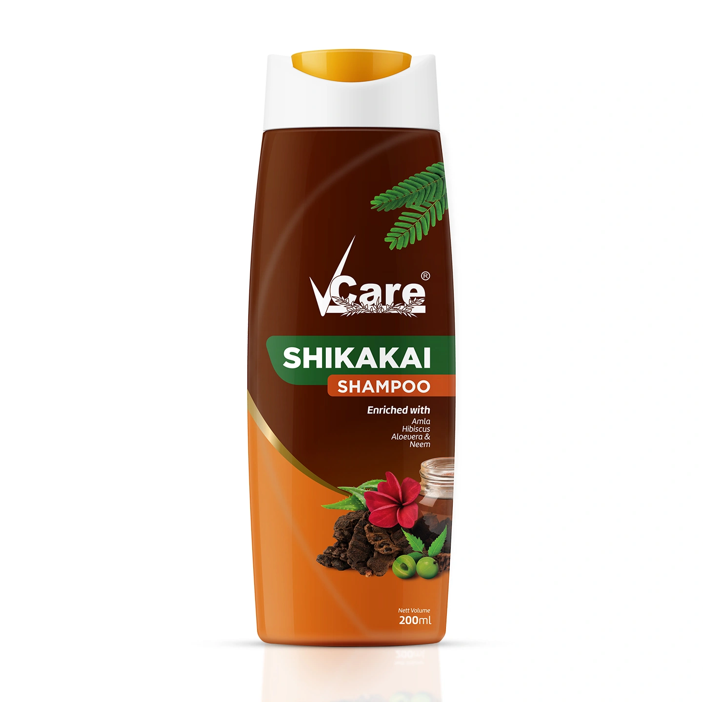 Strong, Silky Hair Naturally – VCare Shikakai Shampoo